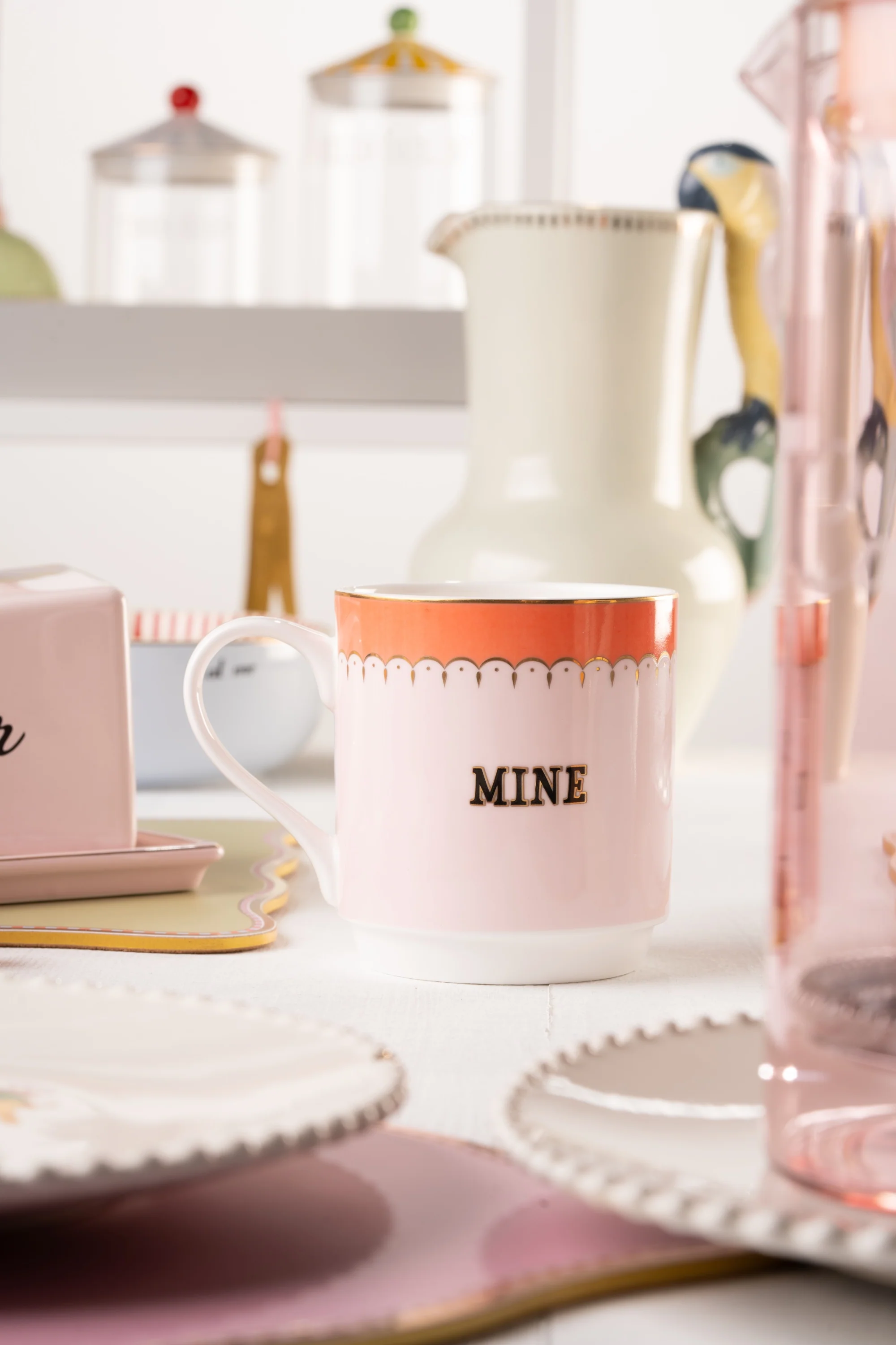 Yvonne Ellen Giraffe Stacking Mugs Set - Image 6