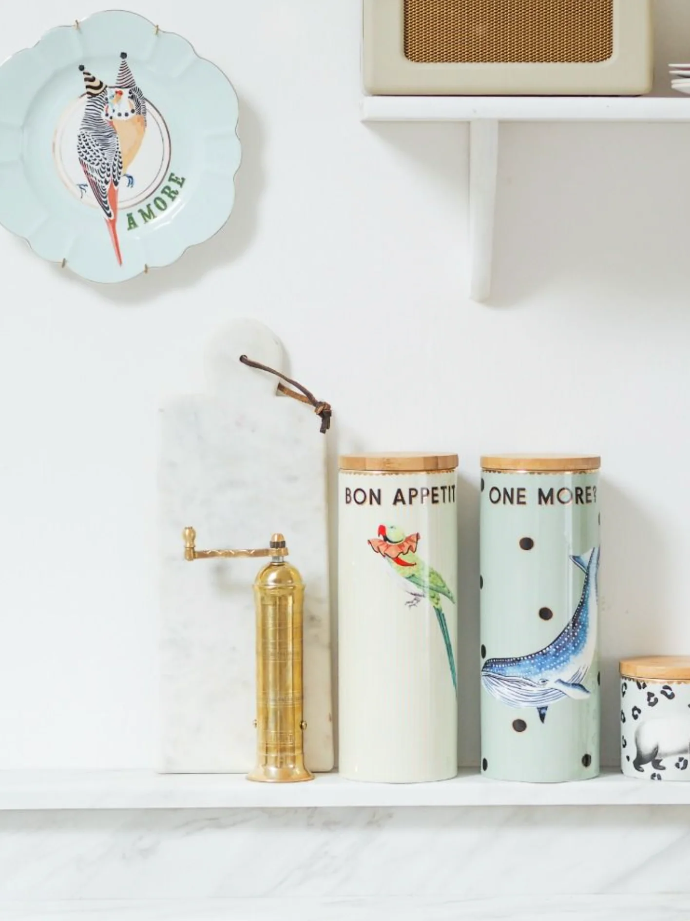 Yvonne Ellen Spaghetti Storage Jar, Whale - Image 4
