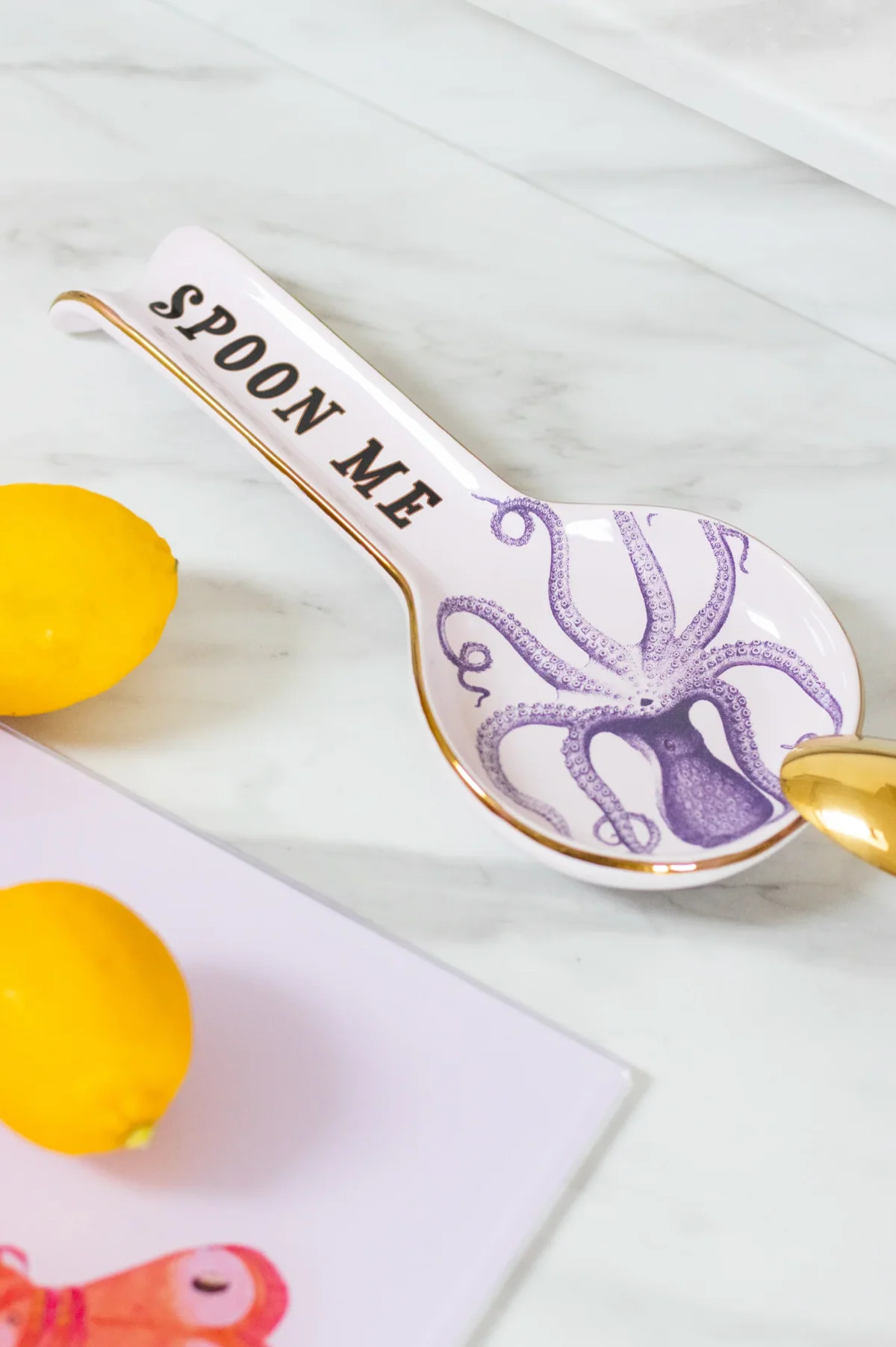 Yvonne Ellen Spoon Rest, Octopus - Image 4